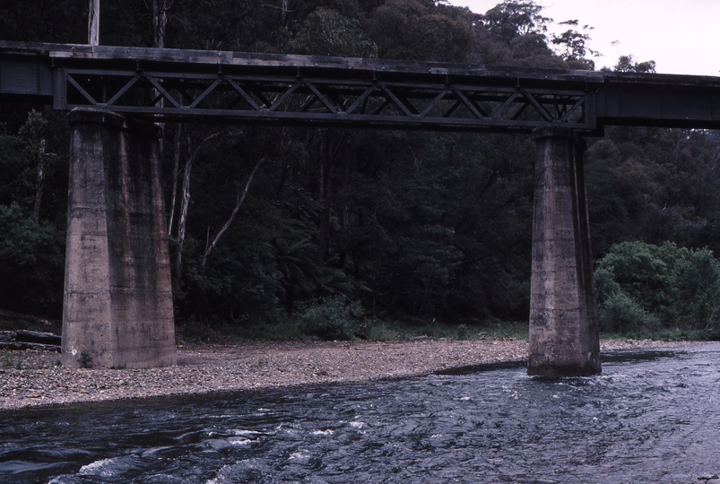 121218: Thomson River Bridge Looking Downstream