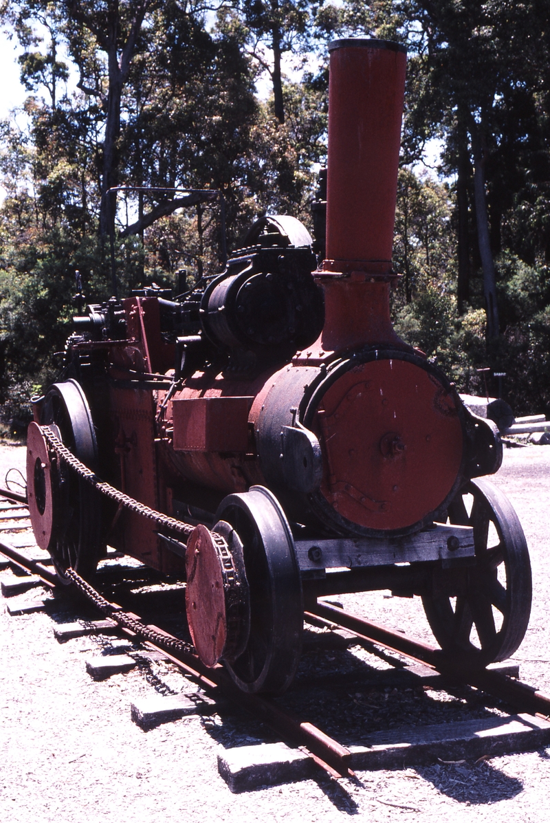 121546: Manjimup Timber Park Chain Driven Logging Locomotive