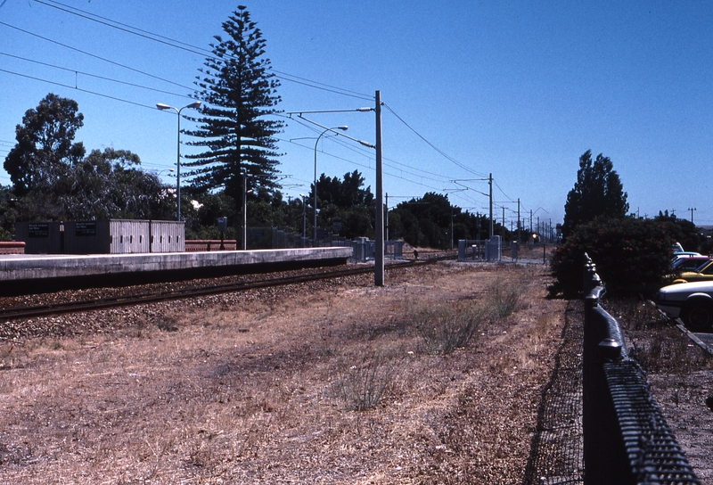 121571: Bassendean Eastbound Indian Pacific in distance