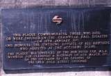 121752: Granville Bold Street Overbridge Plaque commemorating Disaster