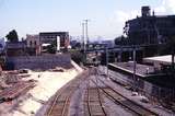 121969: Camberwell Stabling Sidings under construction looking from footbridge towards Melbourne