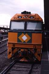 121992: Spencer Street NR 55 at Ausrail Conference Rolling Stock Exhibition