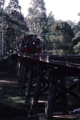 122182: Bridge 9 Cockatoo Creek Up Work Train NRT 1 First train over bridge