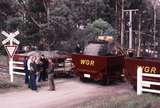 122337: Fielder Loading Walhalla Goldfields Railway Ballast Wagon Left John Shaw and Right John McLean WGR