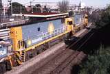 122607: West Footscray Junction 9821 Steel Train to Adelaide NR 92 NR 51 NR 30