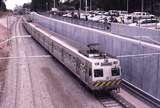 122938: Boronia 3025 Down Suburban 6-car Hitachi 148 M leading First down train at new station