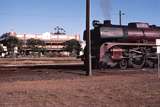 123620: Ouyen 8192 Up SRV Special R 766 Victoria Hotel in background
