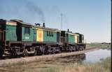 124109: Dry Creek km 8 Port Adelaide Line Up Penrice Stone Train 838 844 (DA 5),