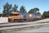 124122: Adelaide Rail Passenger Terminal Keswick NR 120 shunting cars for Melbourne Alice Springs Ghan