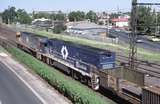 124534: West Footscray Junction Up Steel Train NR 91 NR 56