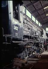 125258: Main Line Steam Trust Parnell Depot 3432 ex South African Railways Class 25NC Henschell 28751-1953