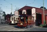 125337: Museum of Transport and Tehnology ex Sydney Steam Tram Motor 100 in background Wellington 135