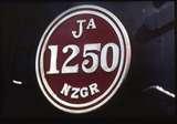 125386: Fernleigh Smokebox door number plate on Ja 1250