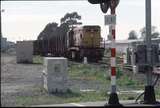 125749: Middleton Yard Matipo Street Level Crossing Southbound Emoty Log Train BDR 1213