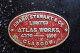 125873: Sharp Stewart Maker's plate 4270-1896 on Kaitangata