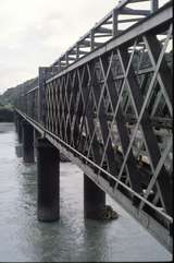 125898: Taramakau River Bridge looking North