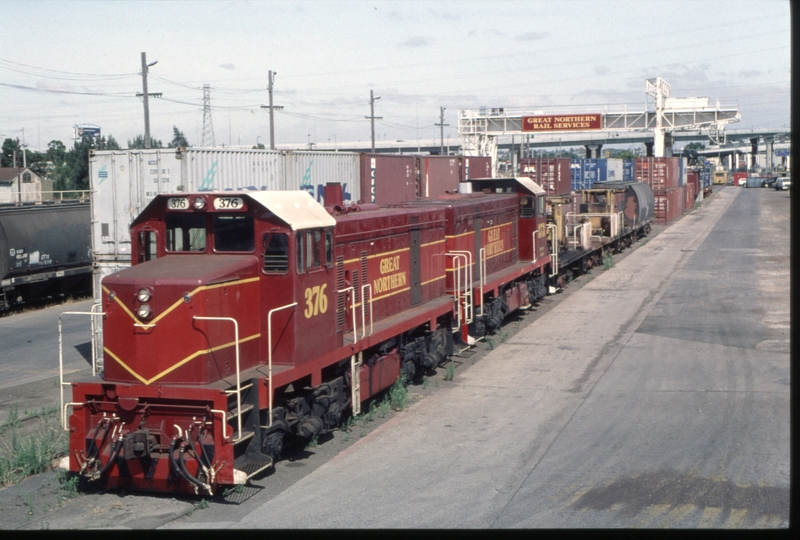 126176: GNR Depot North Melbourne T 376 bg T 373 bg
