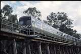 126544: Eltham Trestle Suburban train to Melbourne 6-car Comeng 578 M trailing