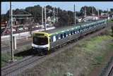 126546: Laverton Suburban train to Melbourne 6-car Comeng 410 M leading