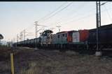 126637: Level Crossing km 12.2 Central Line Down Coal Train 3647 3627 mid train