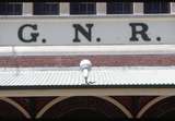 126660: Townsville 'Great Northern Railway' initials on Flinders Street frontage of station building