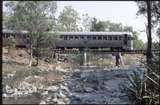 126869: Fossilbrook Creek km 76.8 Etheridge Railway Down 'Savannahlander' 2028 leading