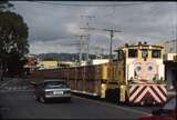 127110: Nambour Mill Howard Street at James Street Loaded Cane Train 'Coolum' trailing
