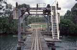 127118: Nambour Mill Maroochy River Bridge Lift Span looking South