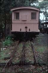 127487: Puffing Billy Preservation Society Museum Menzies Creek Mount Lyell Mining and Railway Company Brake Van