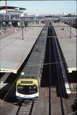 128299: Spencer Street Suburban Train to Flinders Street 6-car MTrain Comeng