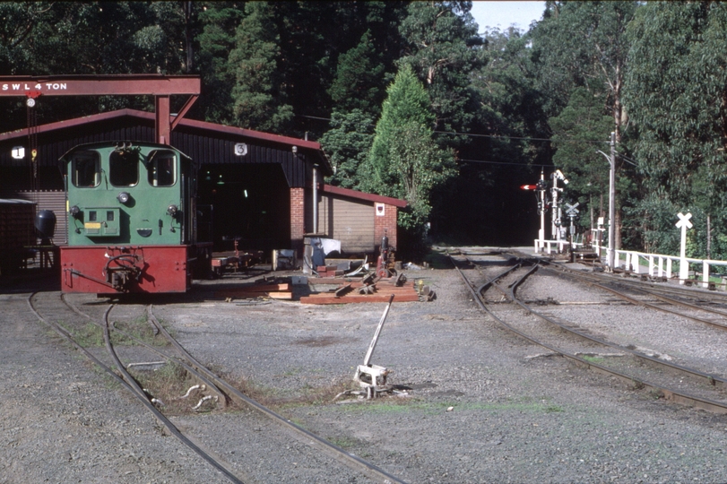 128512: Belgrave Locomotive area tracks before alterations  D 21