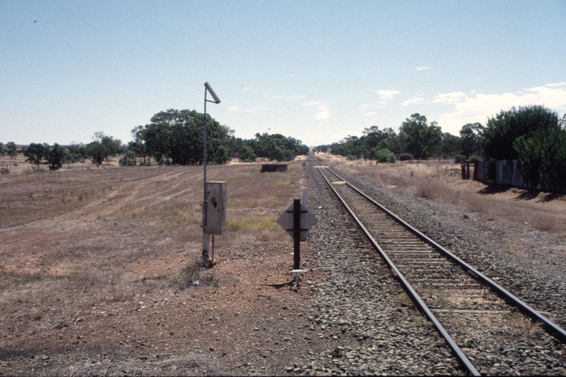 129427: Old Junee looking towards Griffith from platform