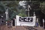 129632: Lakeside G 42 breaking through commemorative banner