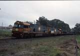 129772: Ararat (down side), Steel Train to Melbourne NR 65 NR 116