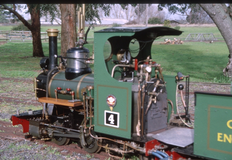 129788: Gippsland Model Engineering Society Traralgon Passenger 184 mm gauge No 4 0-4-2