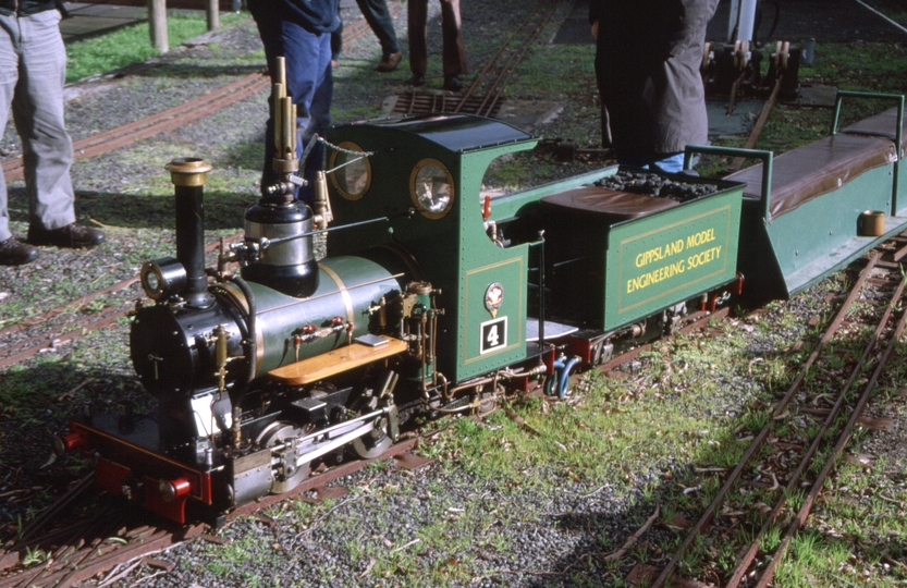 129790: Gippsland Model Engineering Society Traralgon Passenger 184 mm gauge No 4 0-4-2