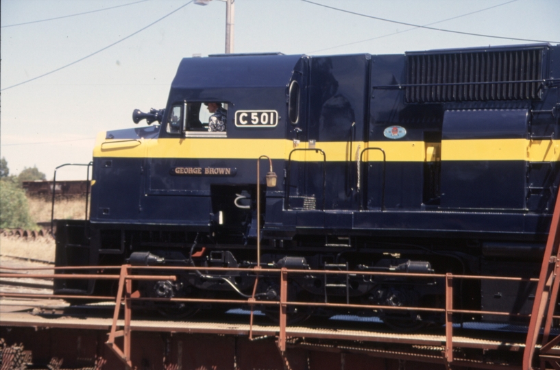 130184: Seymour Locomotive Depot C 501 'George Brown'