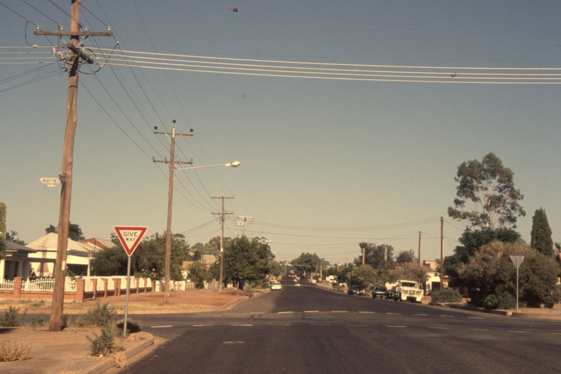 130342: North Broken Hill Chapple Street at Murton Street looking West Site of steam tram terminus