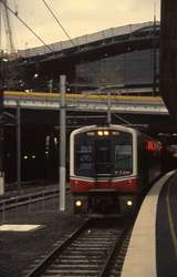 130508: Spencer Street Platform 8A 7015 stabled