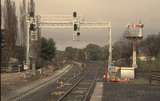 130553: Castlemaine looking towards Melbourne Regional Fast Rail works in progress