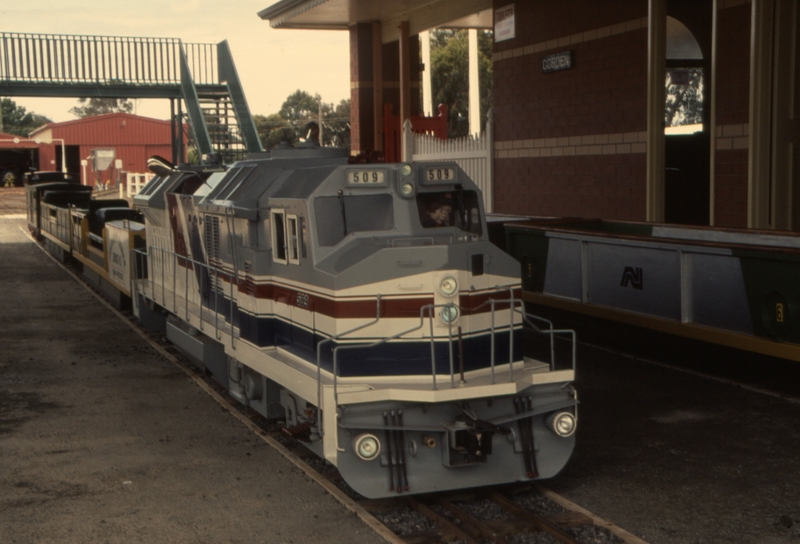 130591: Cobden Miniature Railway Diesel outline 509