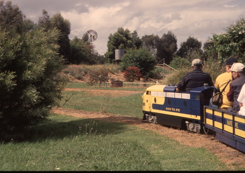 130596: Cobden Miniature Railway ARE Special Diesel outline 'Santa Fe F7-1'