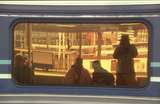 130790: Southern Cross Platform 1 Reflections in window of XF 2214 in consist Day XPT to Sydney