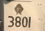 130796: Gosford Cabside Maker's and Number Plates on 3801
