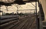 130810: Newcastle looking towards end of track and in stabling NTC 726 nearest