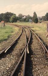 131413: Waipara Similarflexure turnout in connection to Weka Pass Railway