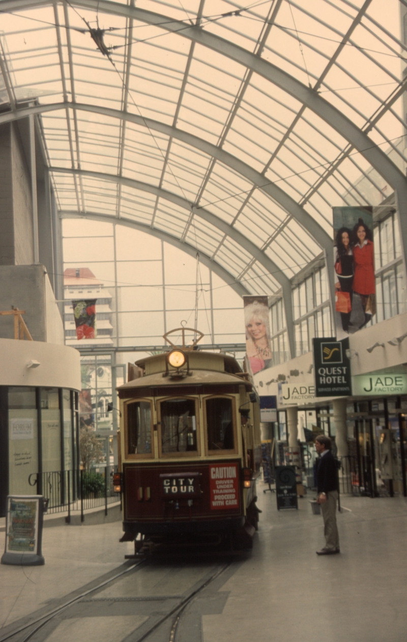 131455: Christchurch Tramway Cathedral Junction Dunedin No11 (Trailer 18),