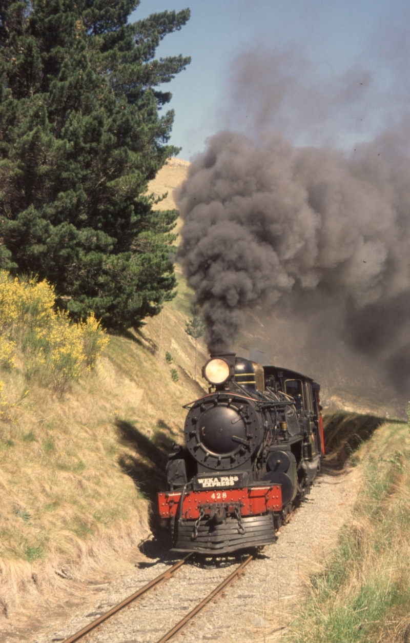 131553: Weka Pass Railway km 9.5 Passenger to Waikari A 429