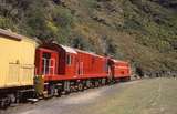 131632: Hindon Taieri Gorge Railway Passenger to Middlemarch De 504 Dj 1240