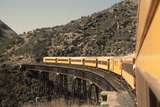 131639: Flat Stream Viaduct Taieri Gorge Railway Passenger to Middlemarch looking South